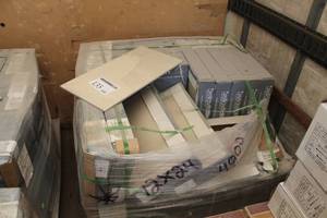 lot 135 image: Lot of (33) Boxes of Dover Seagull White Tiles