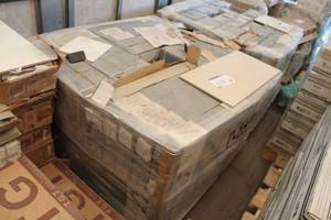 lot 133 image: Lot of (20) Boxes of Dover Seagull White Tiles