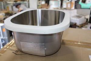 lot 139 image: Stainless Steel Under-counter Basin Sink
