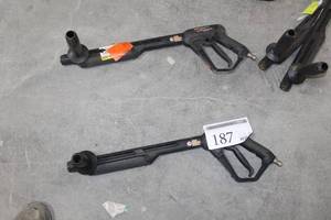 lot 187 image: Lot of (2) Cat Pumps Pressure Washer Trigger Handles