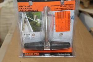 lot 192A image: Lot of (2) Power Care 5-in-One Nozzle, Gutter Cleaner Attachment