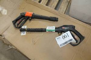 lot 190 image: Lot of (2) Ryobi Pressure Washer Trigger Handles