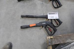 lot 196 image: Lot of (2) Ryobi Pressure Washer Trigger Handles