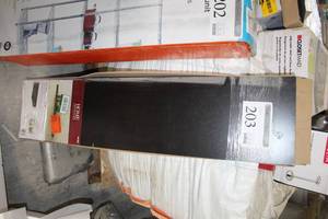 lot 203 image: Home Decorators Collection Decorative Shelf 42in. Expresso