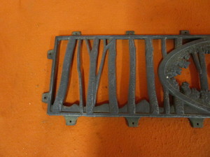 Cast Iron Elk Deck Railing Decoration 9x43