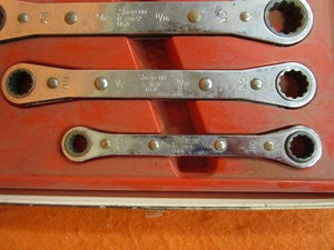 Snap-On Ratchet Wrench Set 38 to 1516