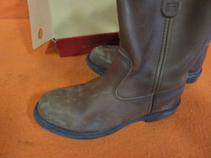Red Wing Steel Toe Boots Sz 11E