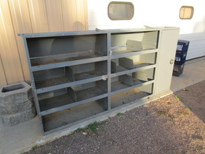 Work Van Storage Unit 16x46x93