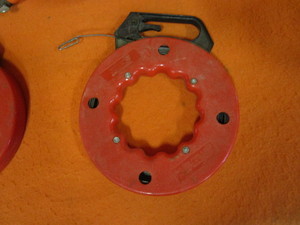 (2) Electrical Fish Tapes & Pipe Snake