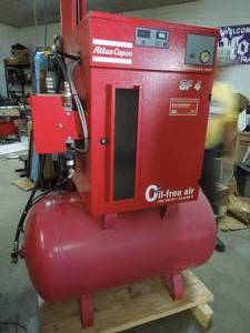 lot 91 image: Atlas Copco SF4LELY Scroll QUIET Air Compressor