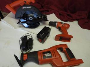 lot 19 image: Black & Decker Power Tools