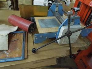 lot 62 image: Table Top Printing Press