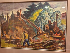 lot 47 image: Framed Scenic Print