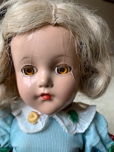 lot 207 image: Effanbee Vintage Doll With 2 Outfits