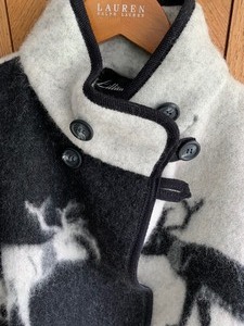lot 147 image: Womens Wool Button Up Coat By Lillinn Design Of Norway