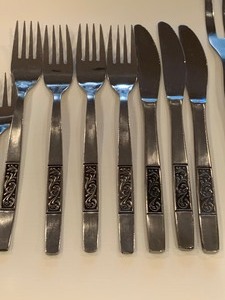 lot 70 image: Service For 8 Flatware- Amefa Stainless (Holland)