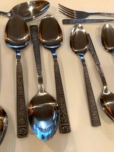 lot 71 image: Partial Imperial Flatware Set