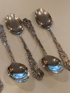 lot 73 image: Set of 5 Demitasse Spoons
