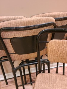 lot 196 image: Set of 4 Vintage Folding Chairs