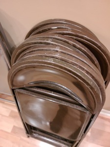 lot 197 image: Large Lot of 10 Folding Chairs