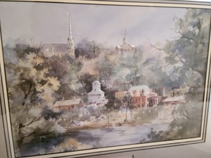 lot 188 image: Framed Spirt Of Stillwater By Elaine Frederickson