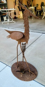 lot 228 image: Dan Day Iron Bird Sculpture