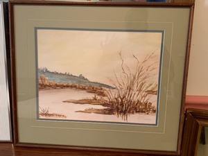 lot 298 image: Two Pieces of Framed Art