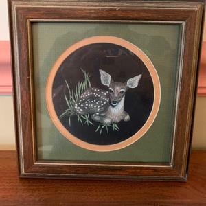 lot 300 image: Set of Three Framed Wildlife Small Pictures