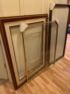 lot 308 image: Three Large Picture Frames