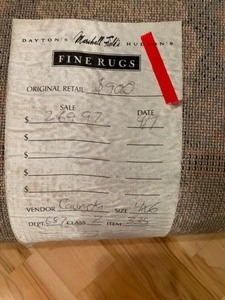 lot 311 image: Decorative Area Rug