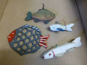 lot 89 image: Custom Made Spearing Decoy