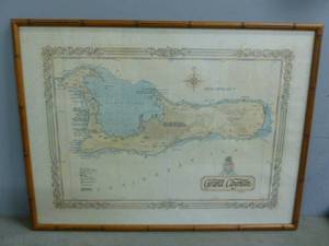 lot 102 image: Framed Map