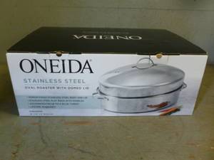 lot 115 image: New Stainless Steel Roaster