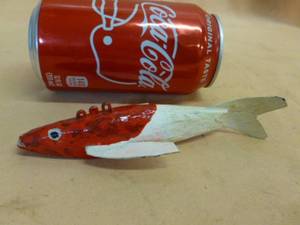 lot 157 image: Vintage Spearing Decoy