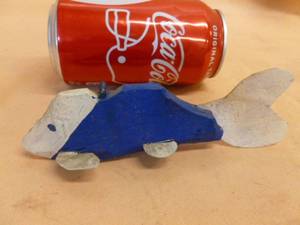 lot 158 image: Vintage Spearing Decoy