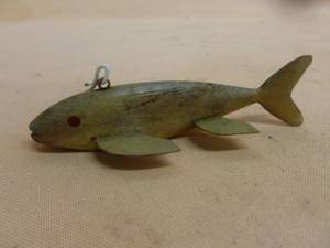 lot 159 image: Vintage Spearing Decoy