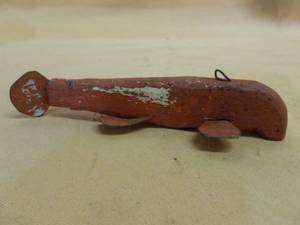 lot 160 image: Vintage Spearing Decoy