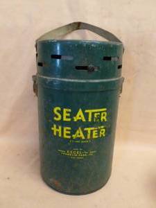 lot 201 image: Vintage Seater Heater