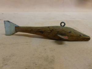 lot 213 image: Vintage Spearing Decoy