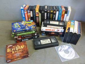 lot 232 image: VCR Movies