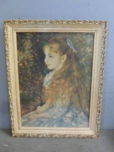 lot 235 image: Vintage Renoir Picture