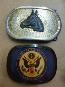 lot 243 image: Collector Belt Buckles