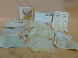 lot 255 image: Vintage Military Letters