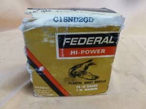 lot 360 image: Vintage Ammo