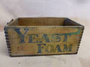 lot 374 image: Antique Wooden Box
