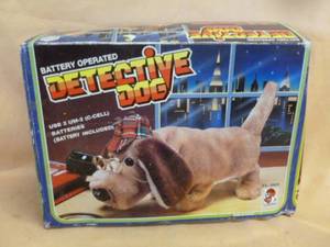 lot 378 image: Vintage Detective Dog