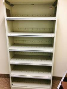 MSRP $2500 Yep Thats Right Super Nova Quality Tab Storage Solutions 6 Drawer Metal Lateral Filing Cabinet - All Shelves Flip Up - Locking With Key - 76 Tall - Great Condition