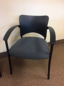 MSRP $800 Pair&nbspUltra Quality Teknion Amicus Guest Side Chairs With Arms&nbsp Great Condition See PDF