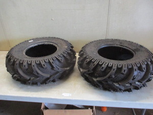 (2) New Mud Wolf ATV Tires AT 26 x 9