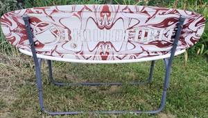 surf board bench